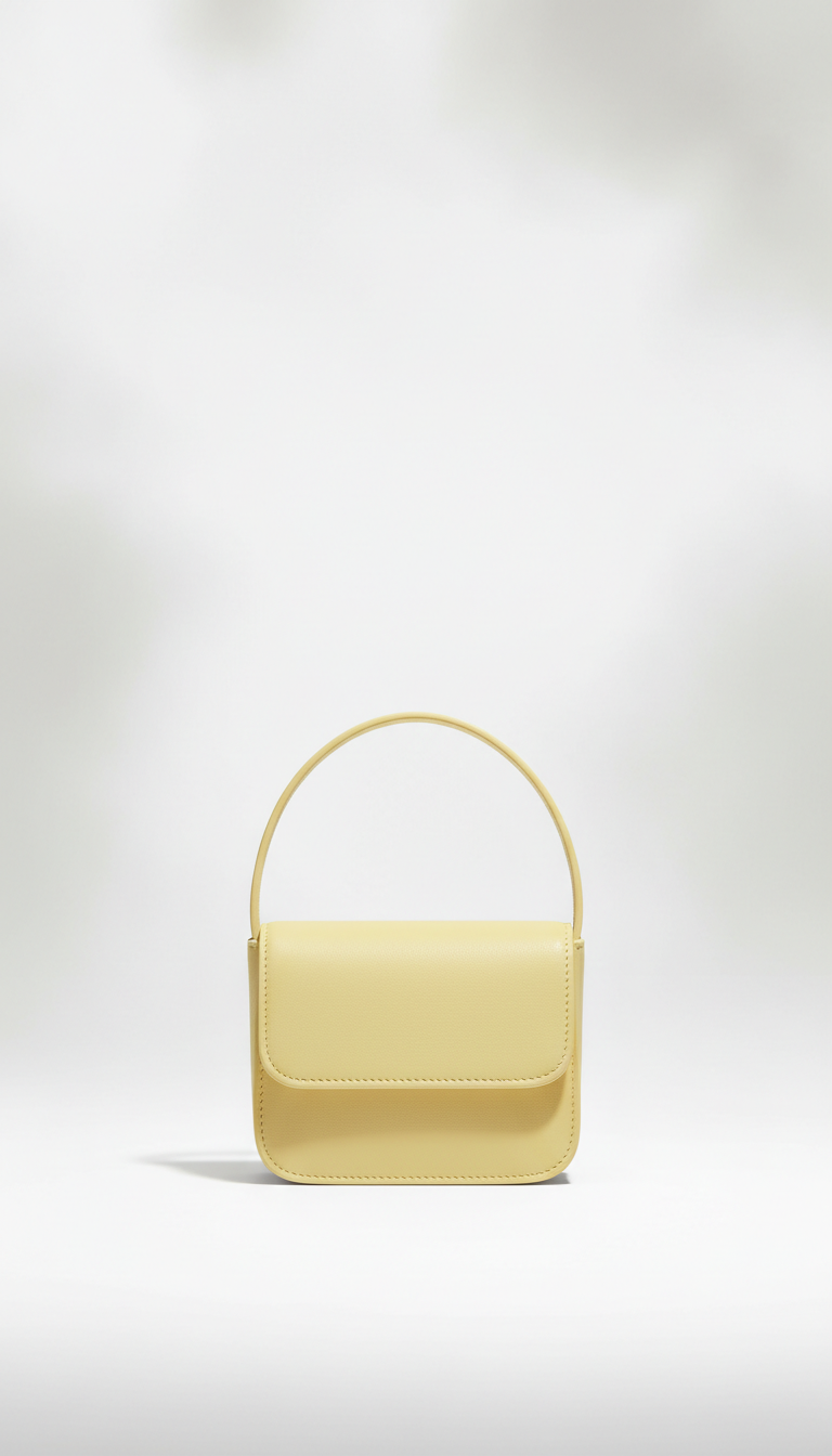 Mini bolso cruzado sorbete amarillo